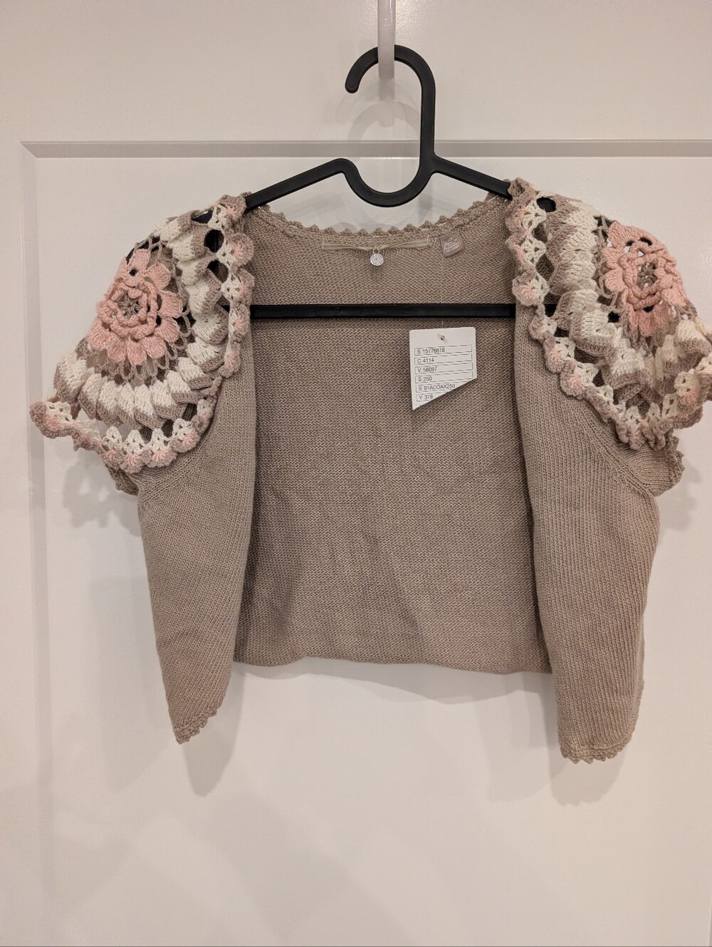 Anthropologie Bolero Sweater Jacket, size XS
